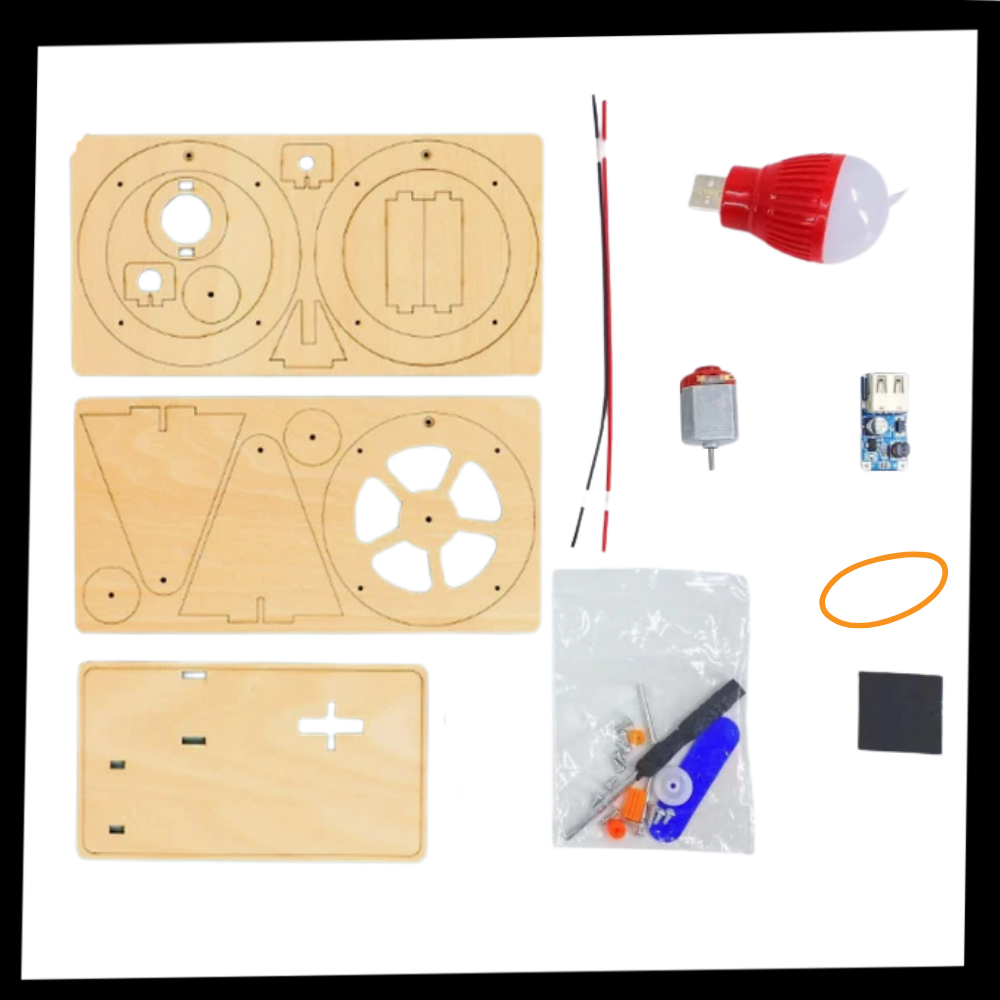 Juguete científico de madera para montar - Ozerty