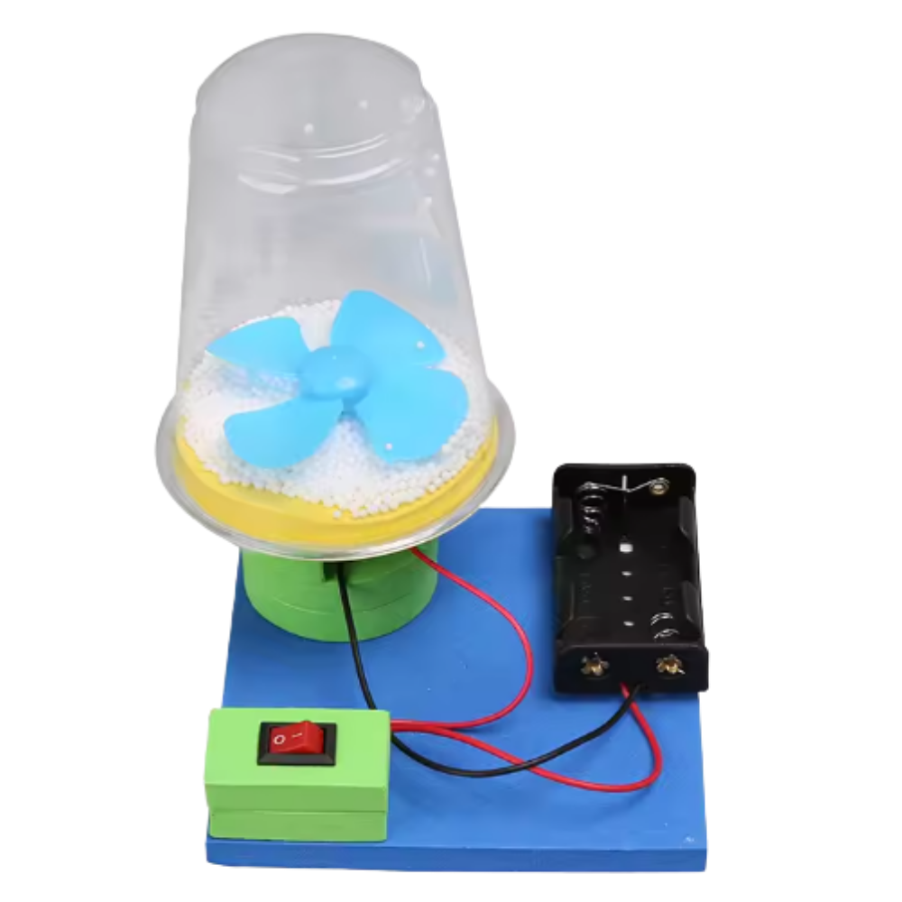 Juguete científico de madera para montar -Tormenta de nieve - Ozerty