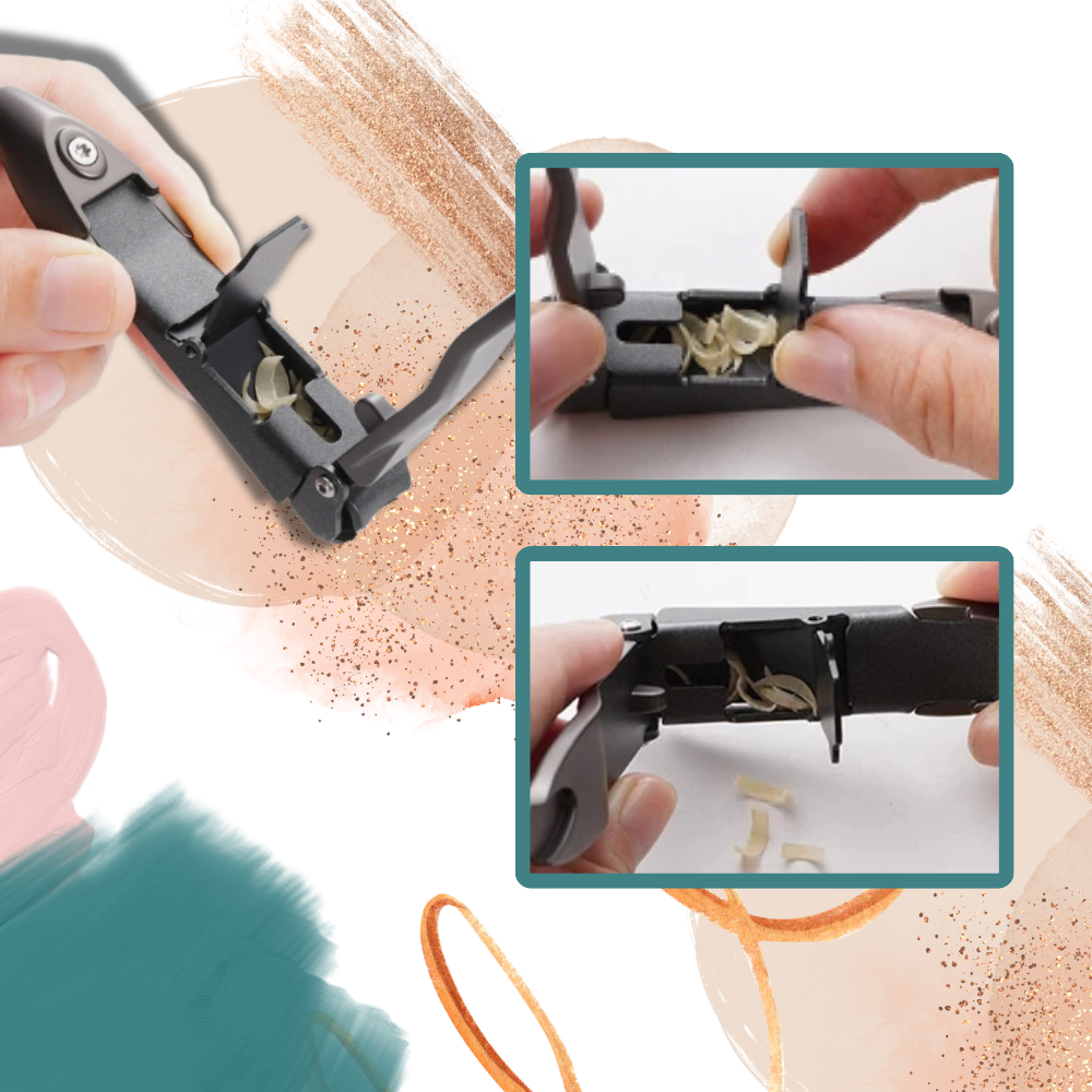 Cortaúñas con depósito de recogida
- Ozerty