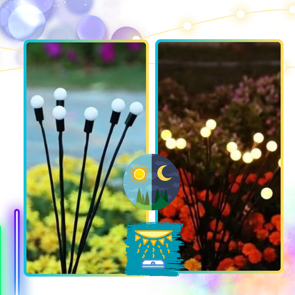 Luces solares LED automáticas impermeables para exteriores - Ozerty