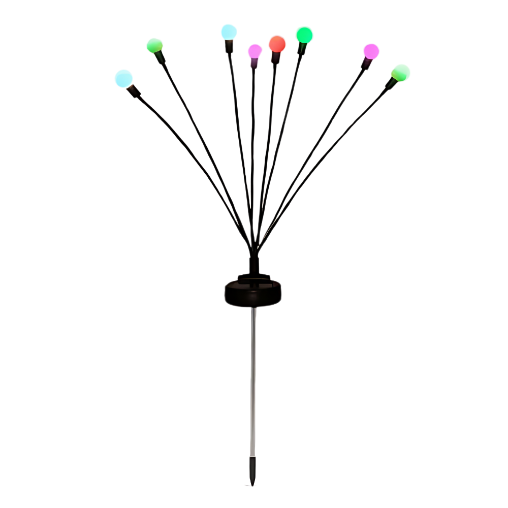 Luces solares LED automáticas impermeables para exteriores -Multicolor - Ozerty