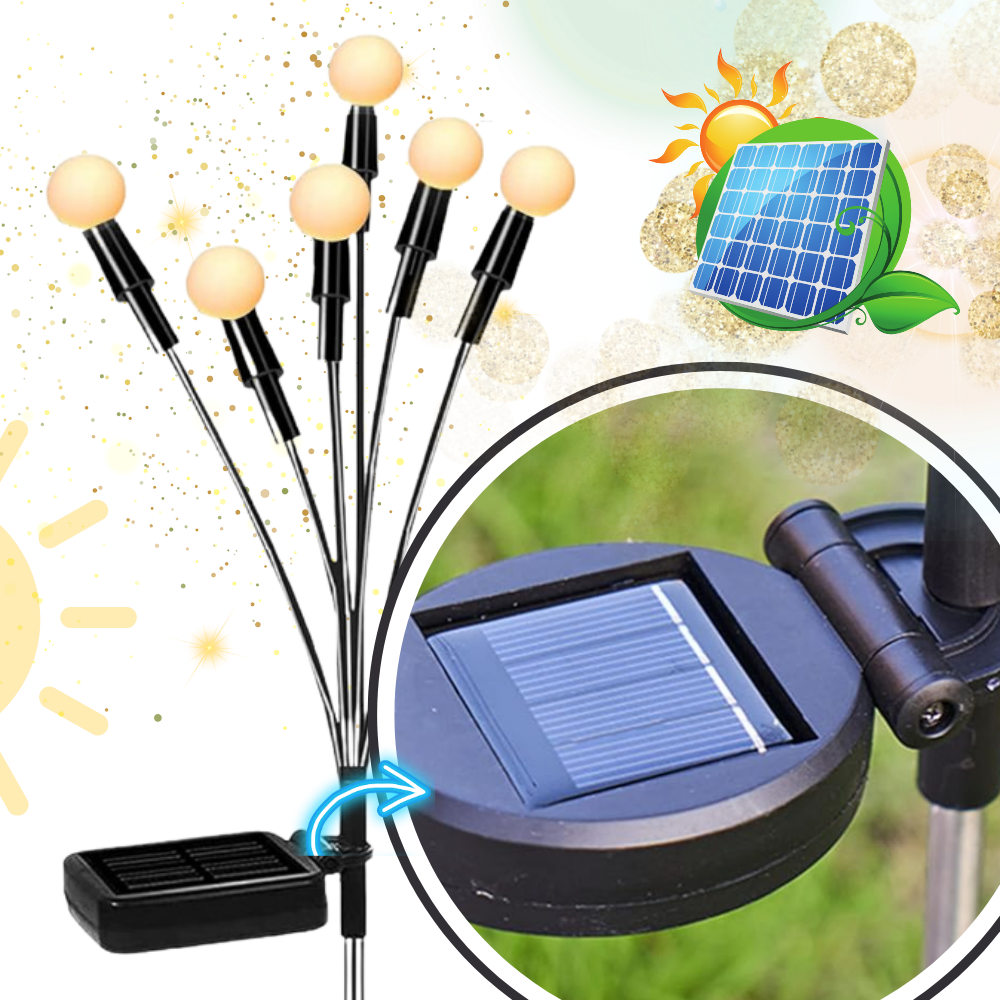 Luces solares LED automáticas impermeables para exteriores - Ozerty