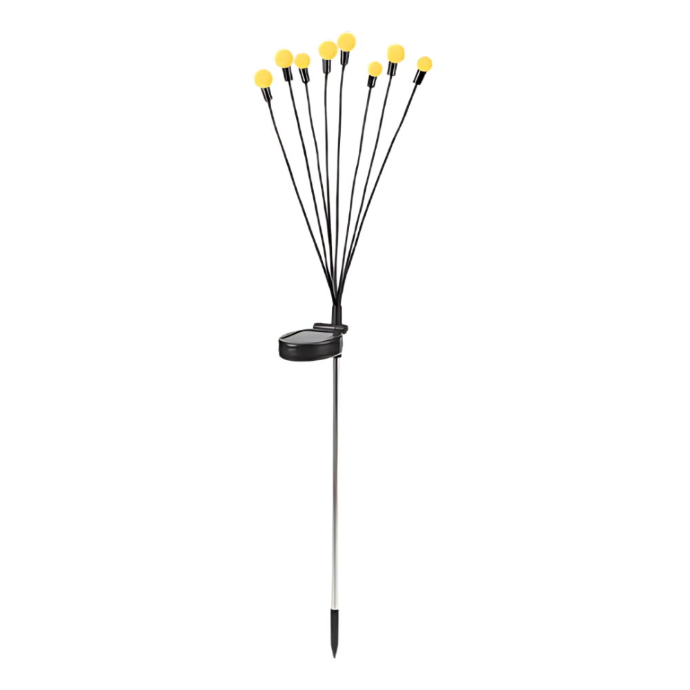 Luces solares LED automáticas impermeables para exteriores -Blanco cálido - Ozerty