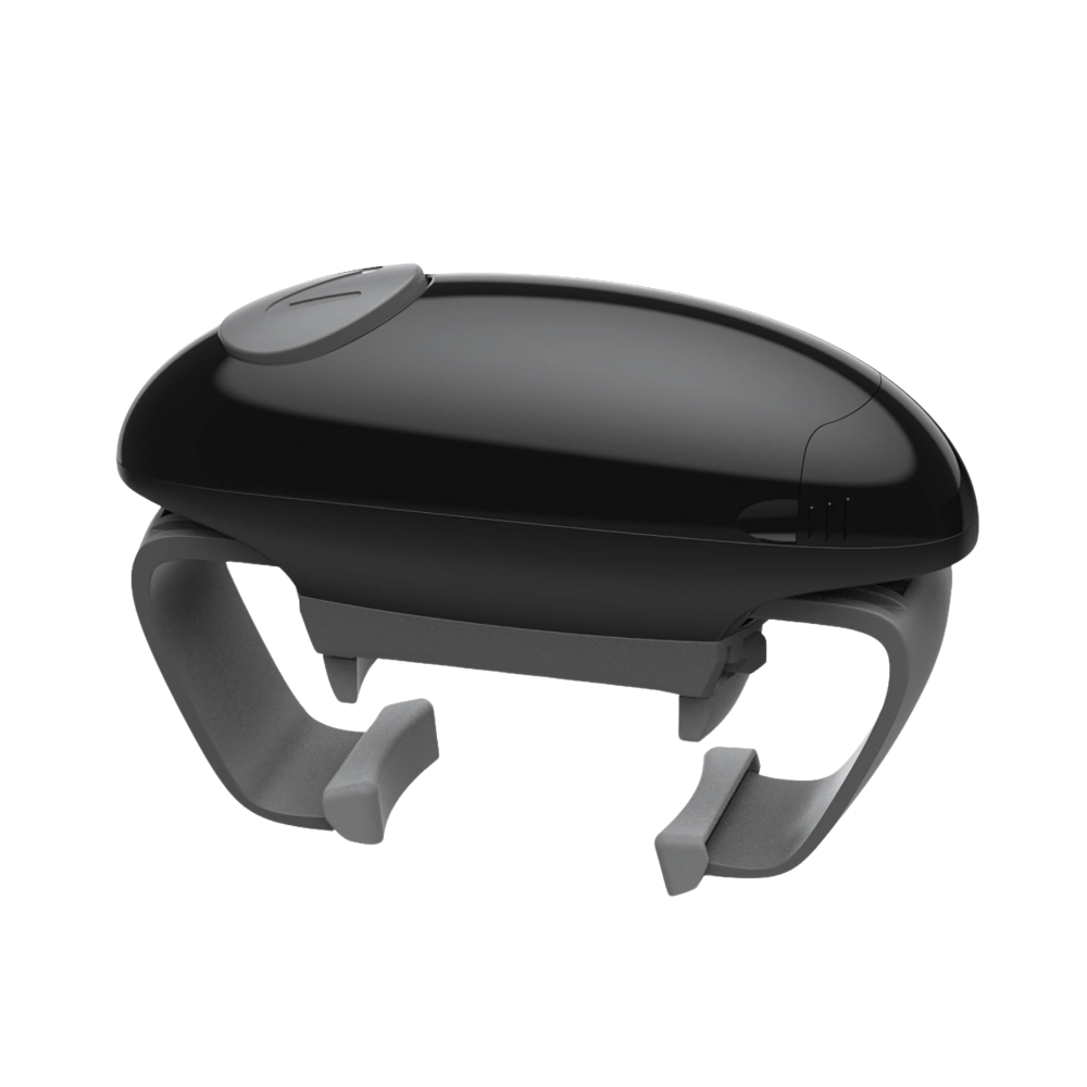 Abridor de tarros eléctrico -Negro - Ozerty