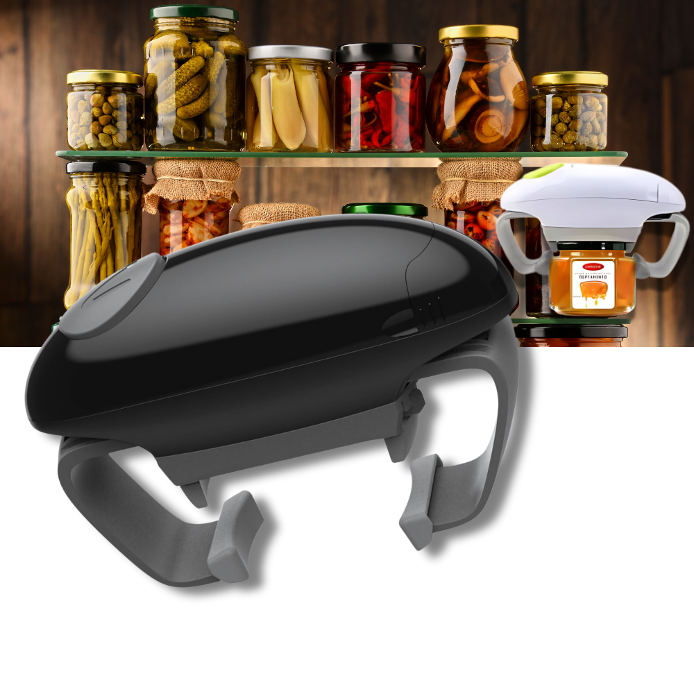 Abridor de tarros eléctrico - Ozerty