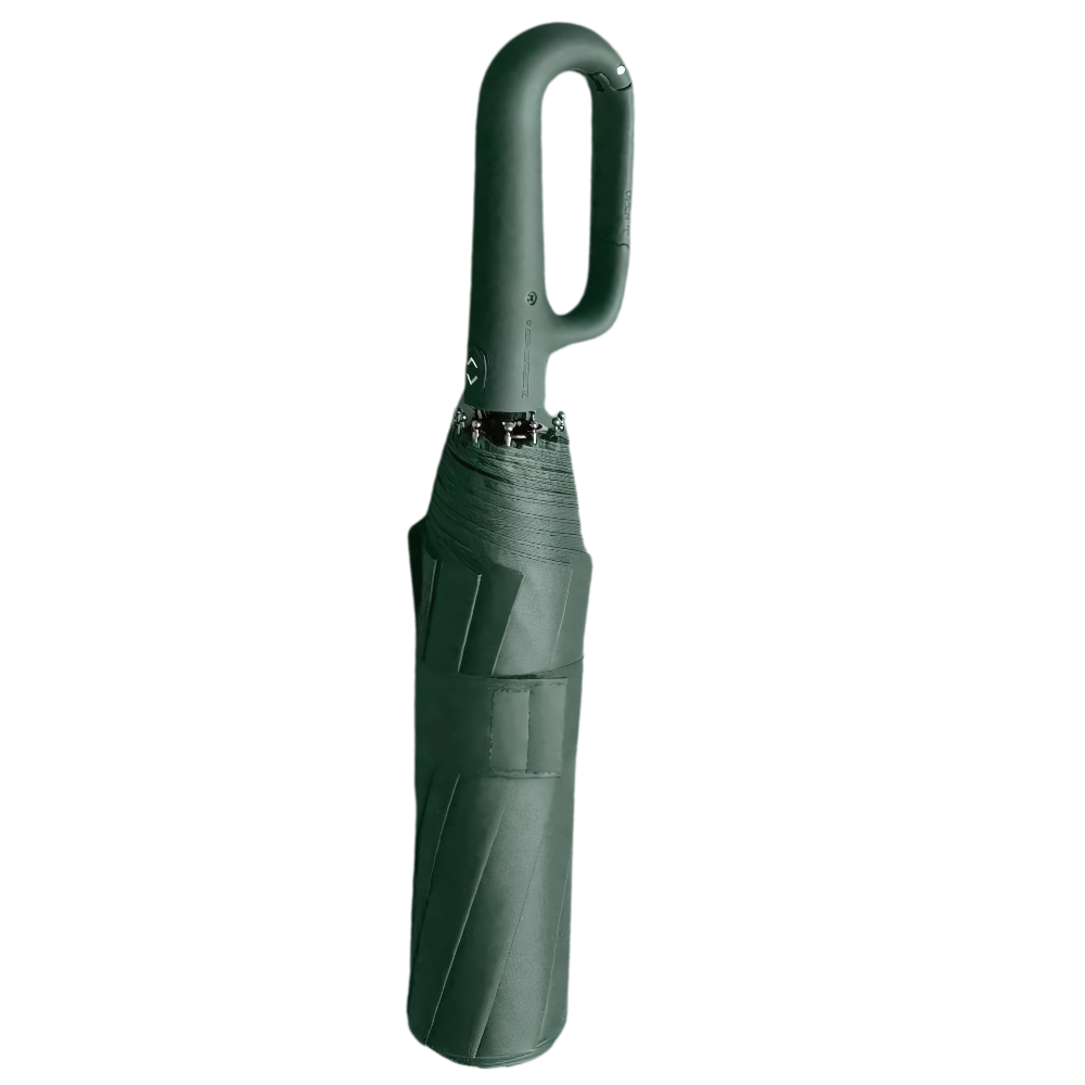 Paraguas con cierre automático -Verde - Ozerty