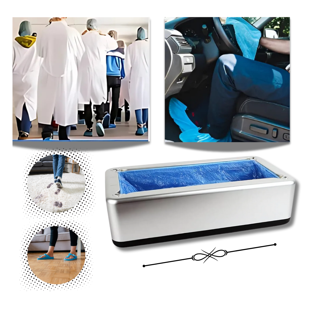 Dispensador de fundas protectoras para calzado - Ozerty