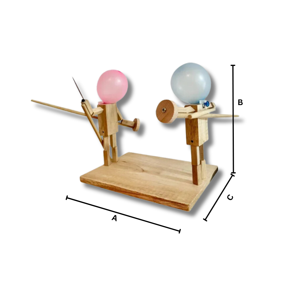 Juego de duelo de esgrima con globos
- Ozerty