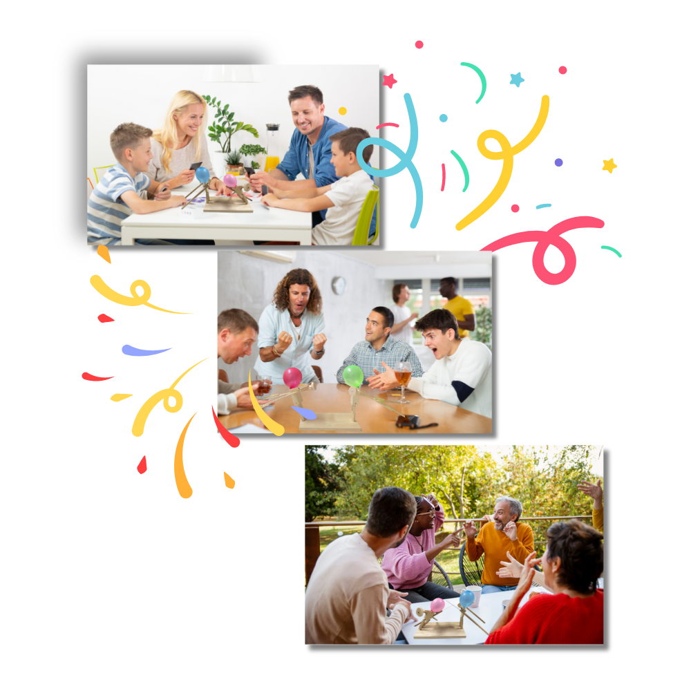 Juego de duelo de esgrima con globos
- Ozerty