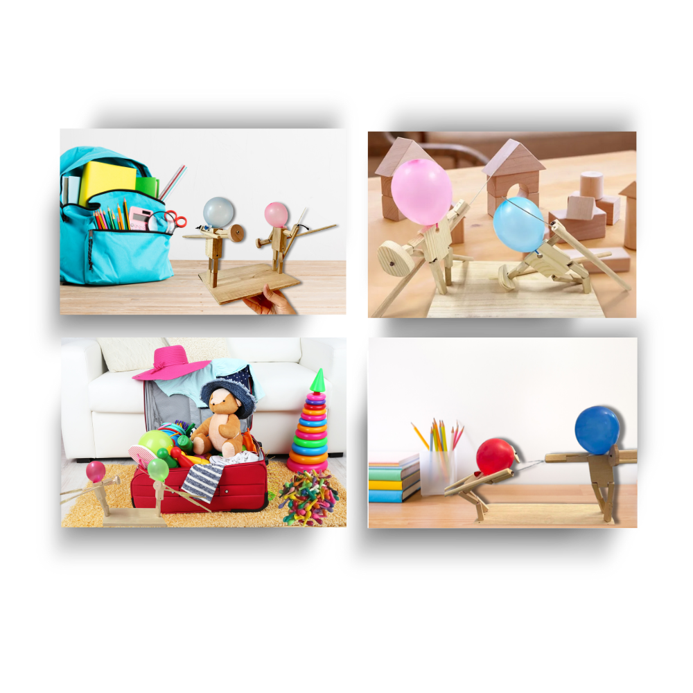 Juego de duelo de esgrima con globos
- Ozerty