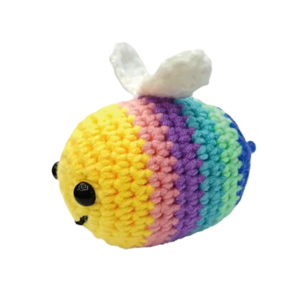 Kit de animales de ganchillo para principiantes
-Abeja feliz - Ozerty
