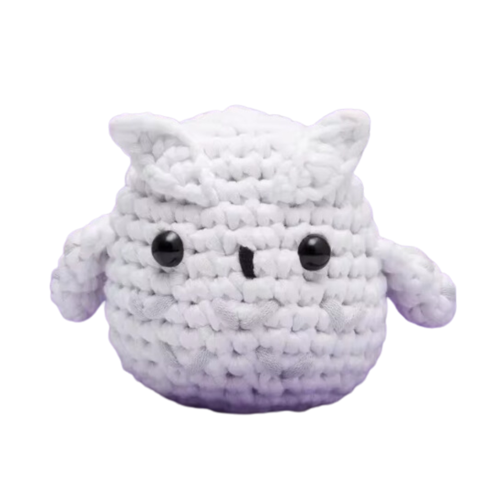 Kit de animales de ganchillo para principiantes
-Búho - Ozerty