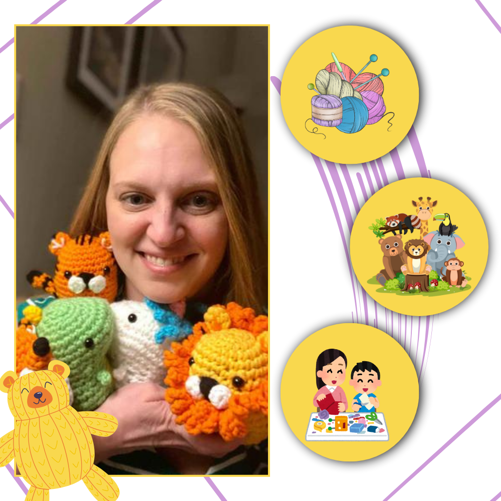 Kit de animales de ganchillo para principiantes
- Ozerty