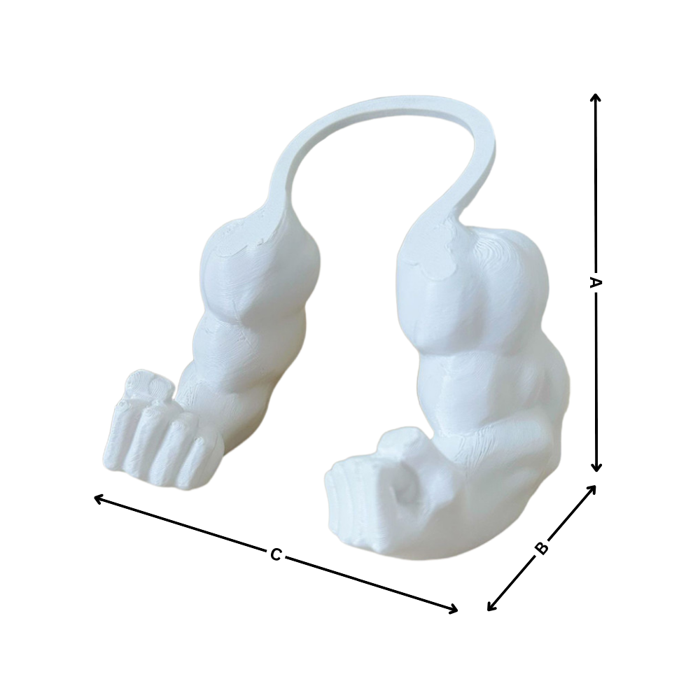 Disfraz de gato culturista con brazos - Ozerty