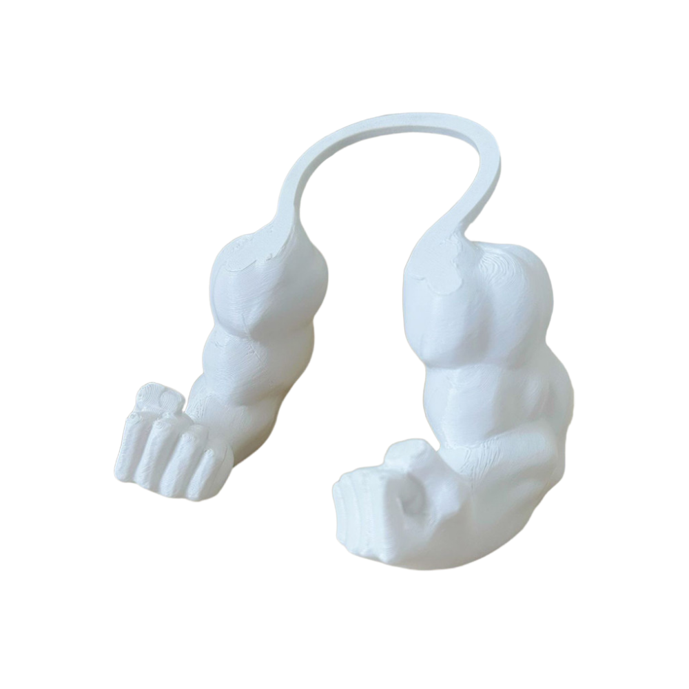 Disfraz de gato culturista con brazos -Blanco - Ozerty