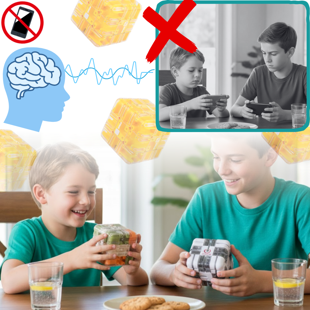 Cubo laberinto Desarrollador cerebral - Ozerty