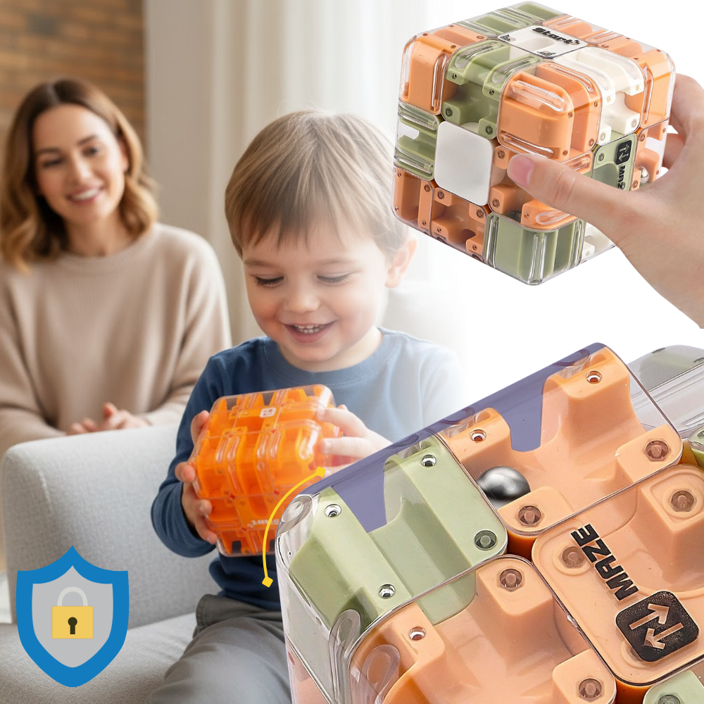 Cubo laberinto Desarrollador cerebral - Ozerty