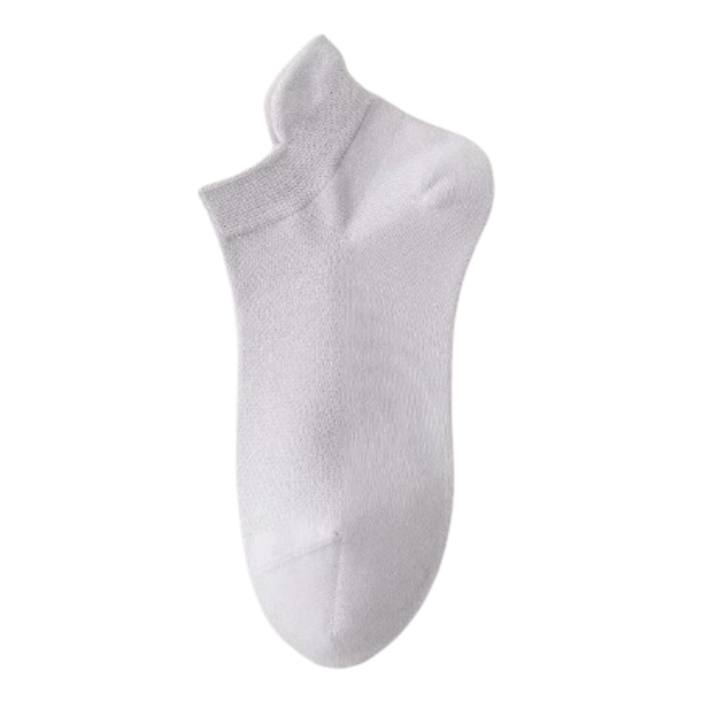 Calcetines tobilleros transpirables de algodón
-Lavanda/EU35-40/UK4-6/US5-7 - Ozerty