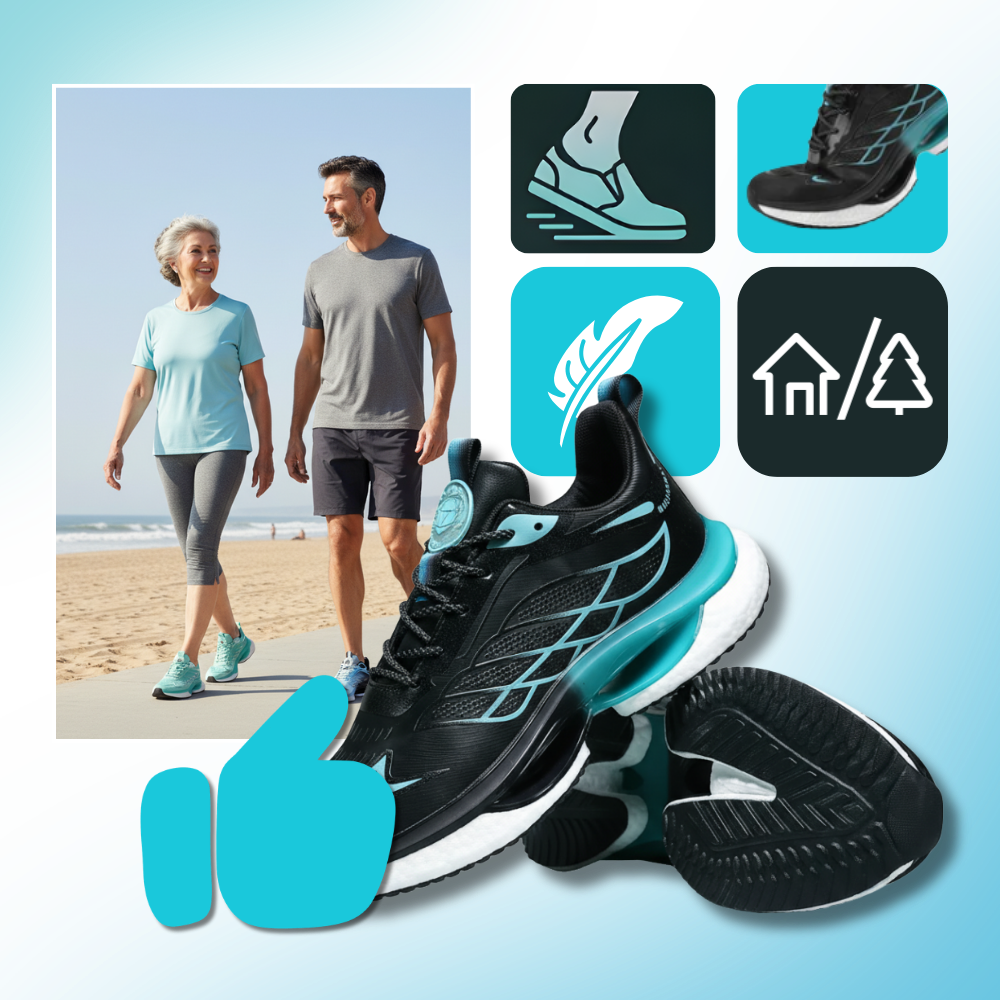 Zapatillas de running transpirables y acolchadas - Ozerty