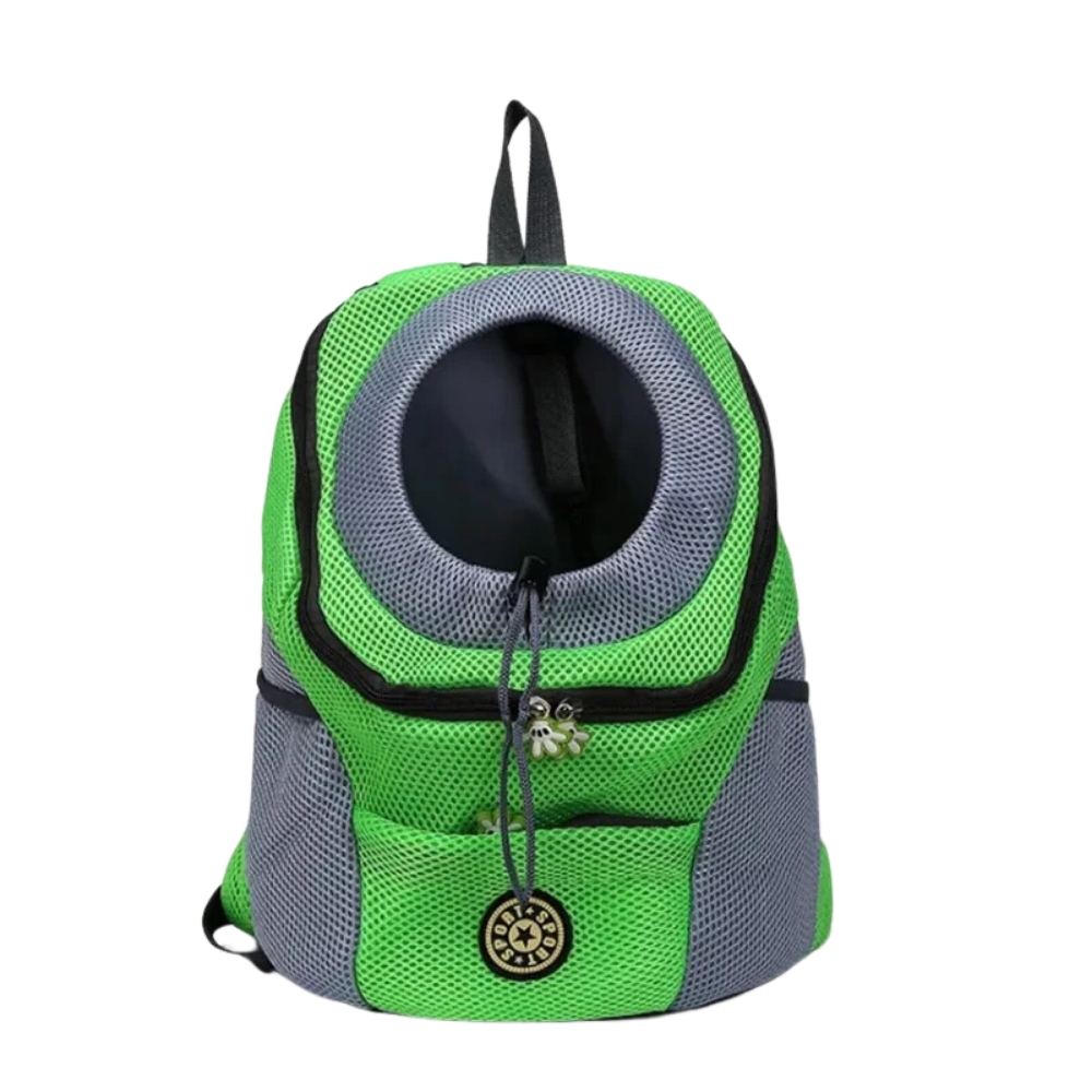 Mochila porta-perros transpirable -Verde/SVerde/MVerde/L - Ozerty