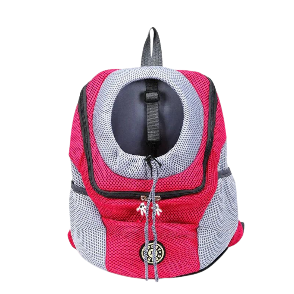 Mochila porta-perros transpirable -Rosa Rojo/SRosa Rojo/MRosa Rojo/L - Ozerty