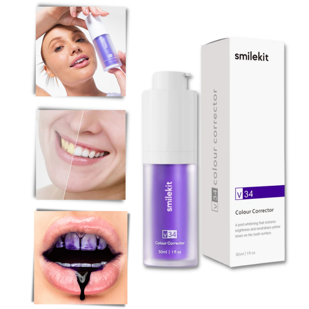 Blanqueador dental púrpura
- Ozerty