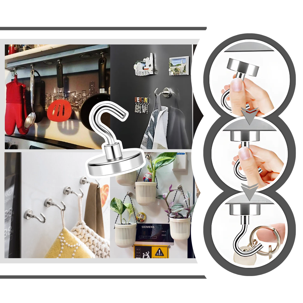 Ganchos magnéticos - Ozerty