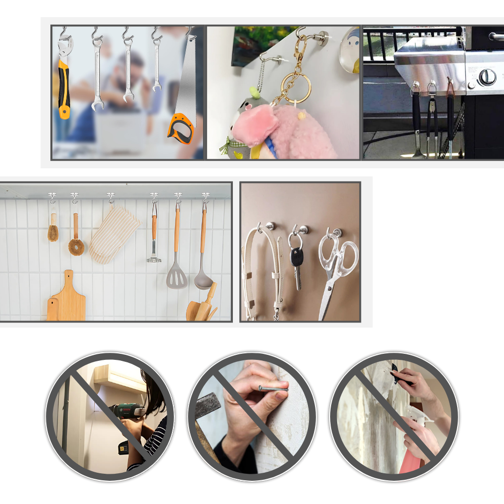 Ganchos magnéticos - Ozerty