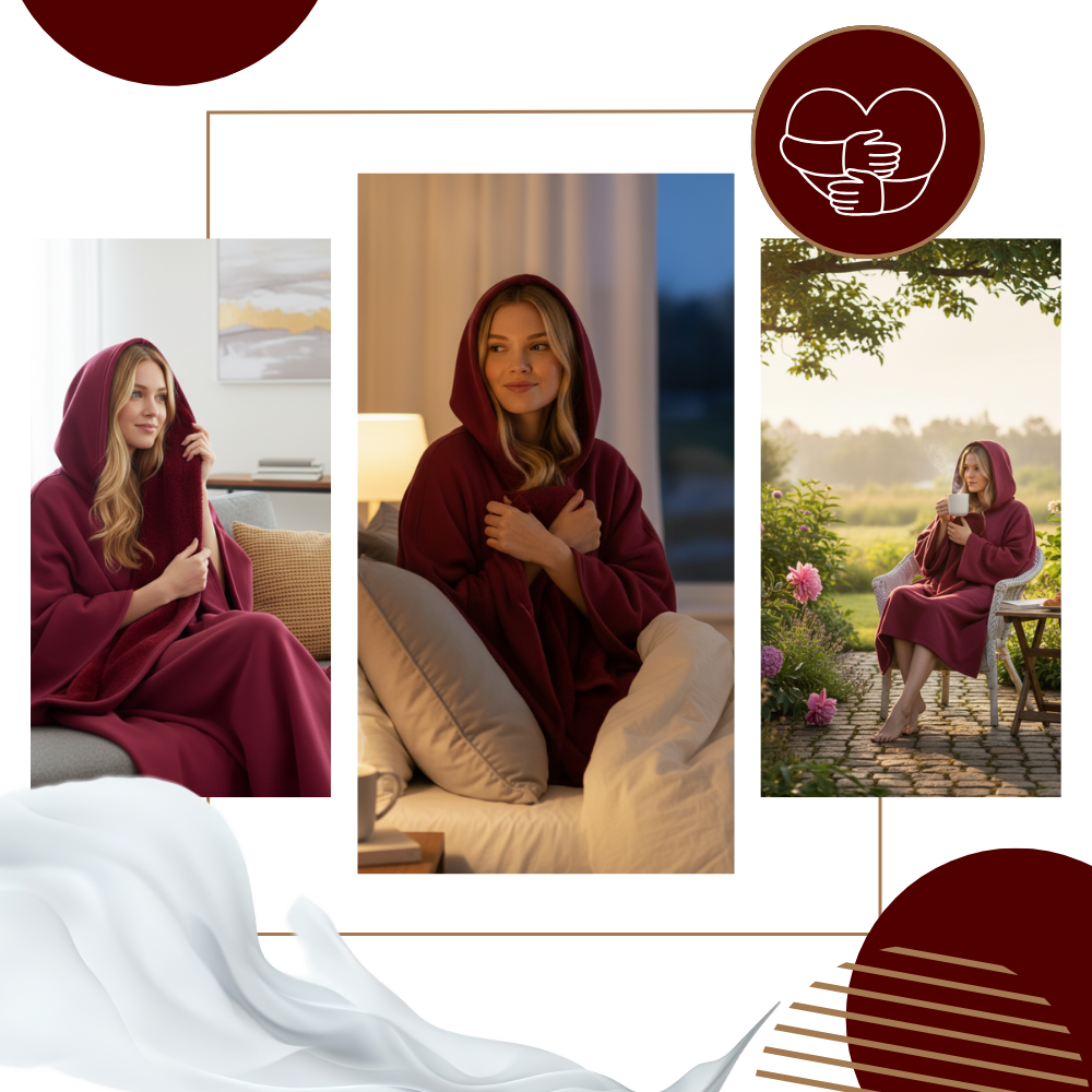 Sudadera con capucha y peso relajante - Ozerty