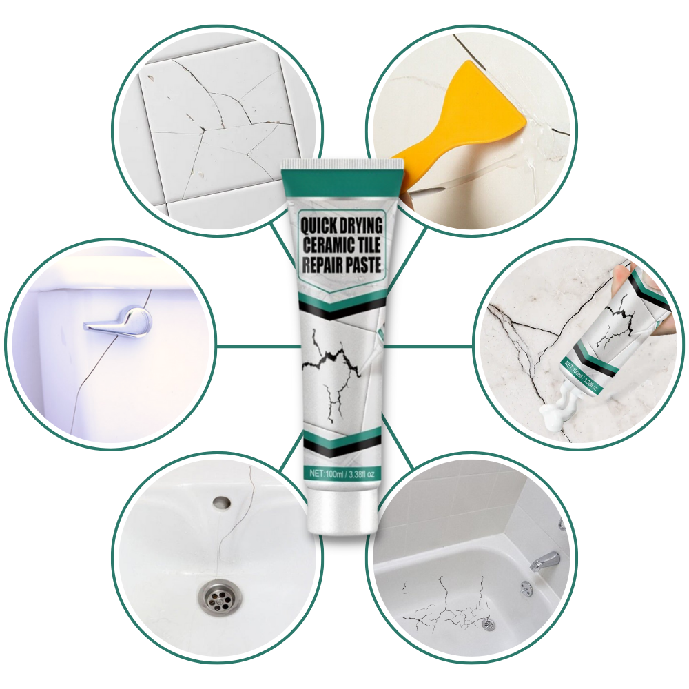 Kit de pasta reparadora para cerámica
- Ozerty