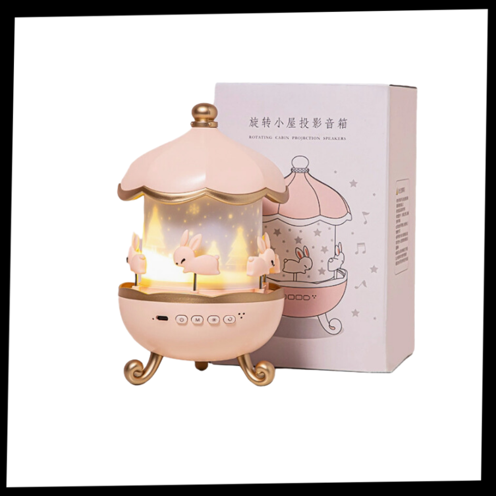 Lámpara nocturna con melodías relajantes - Ozerty