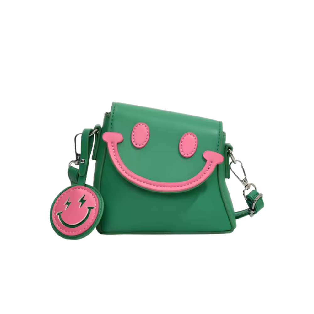 Bolso bandolera Cheerful Smile -Verde - Ozerty