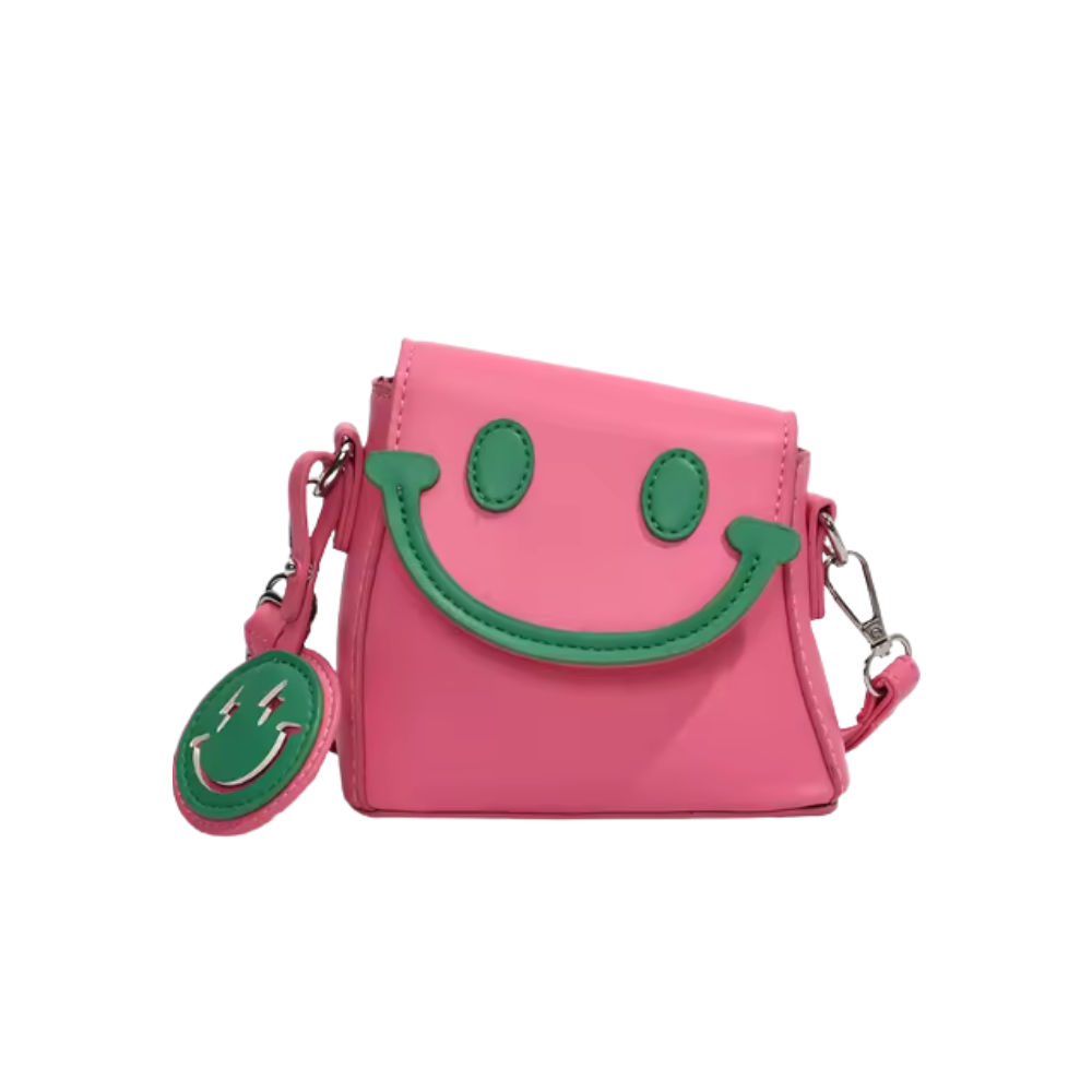 Bolso bandolera Cheerful Smile -Rosa - Ozerty
