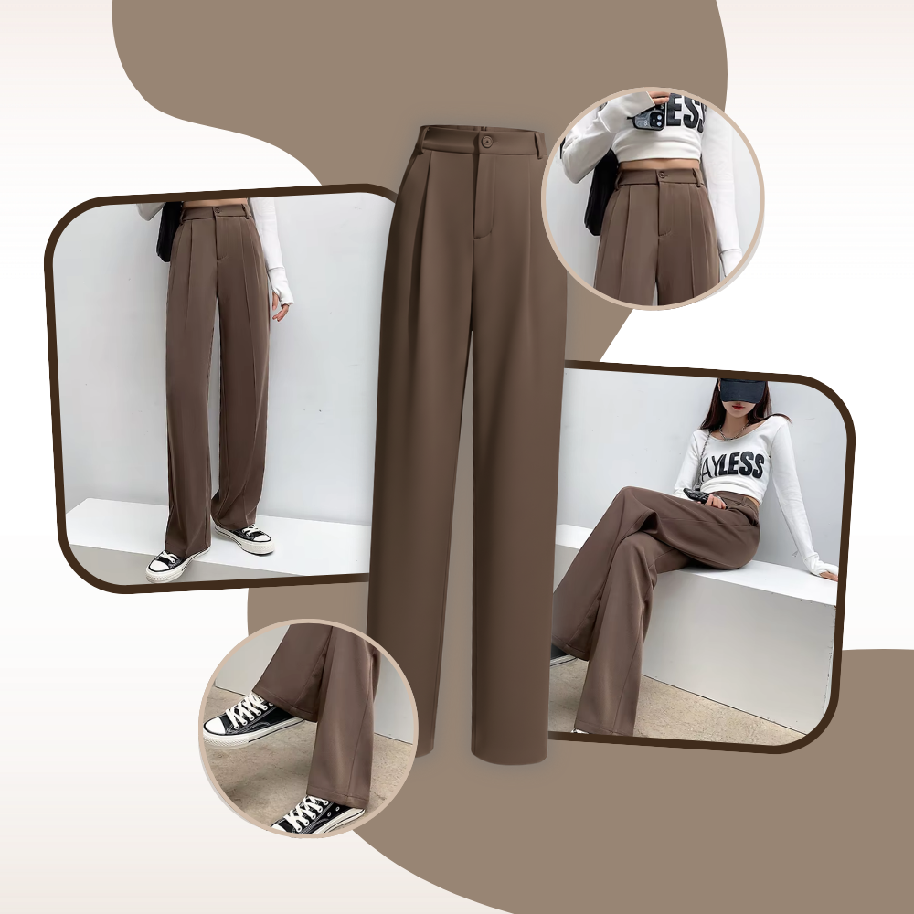 Pantalones anchos Chic Composure - Ozerty