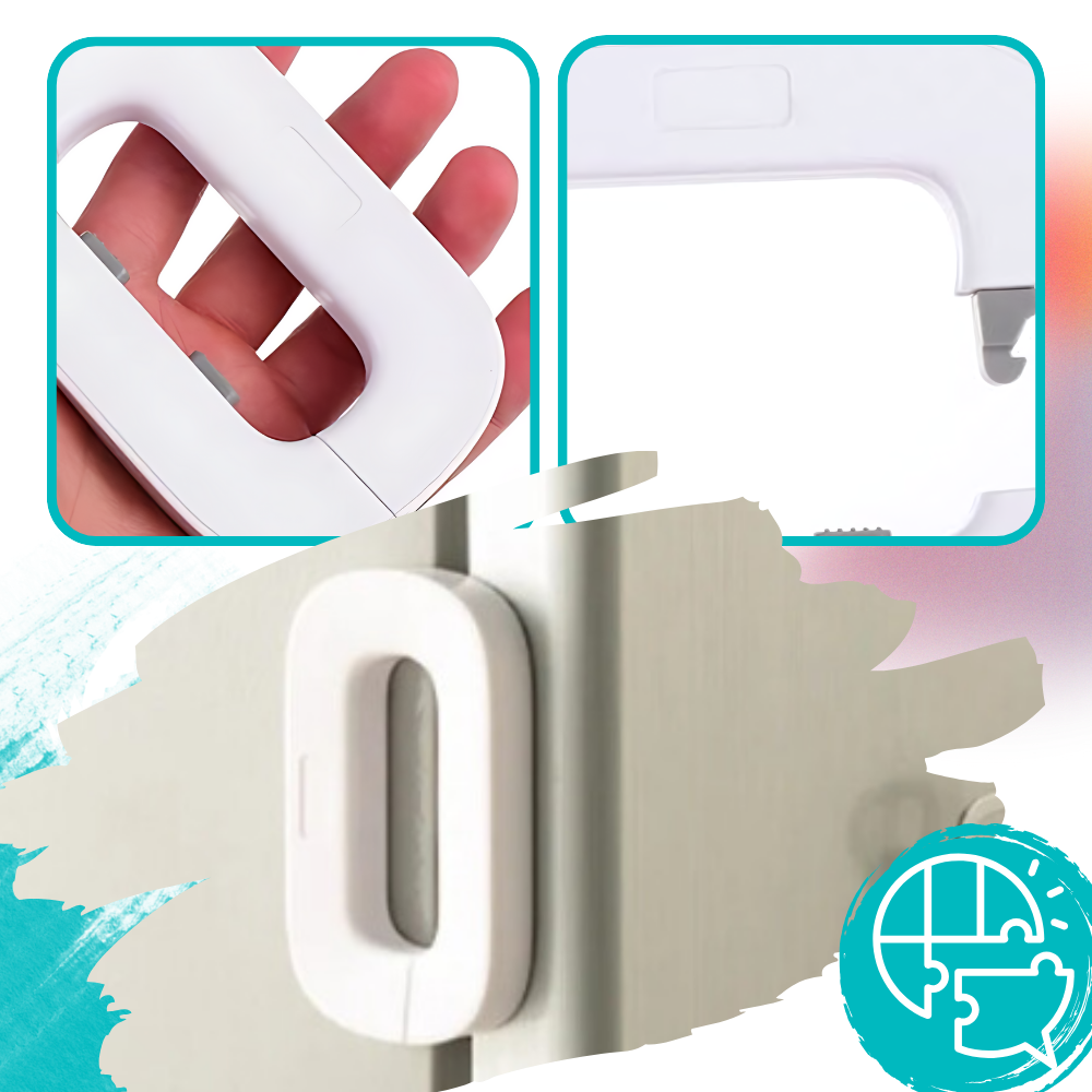 Cerradura de seguridad para puertas de frigorífico a prueba de niños - Ozerty