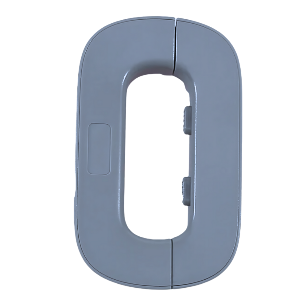 Cerradura de seguridad para puertas de frigorífico a prueba de niños -Gris - Ozerty