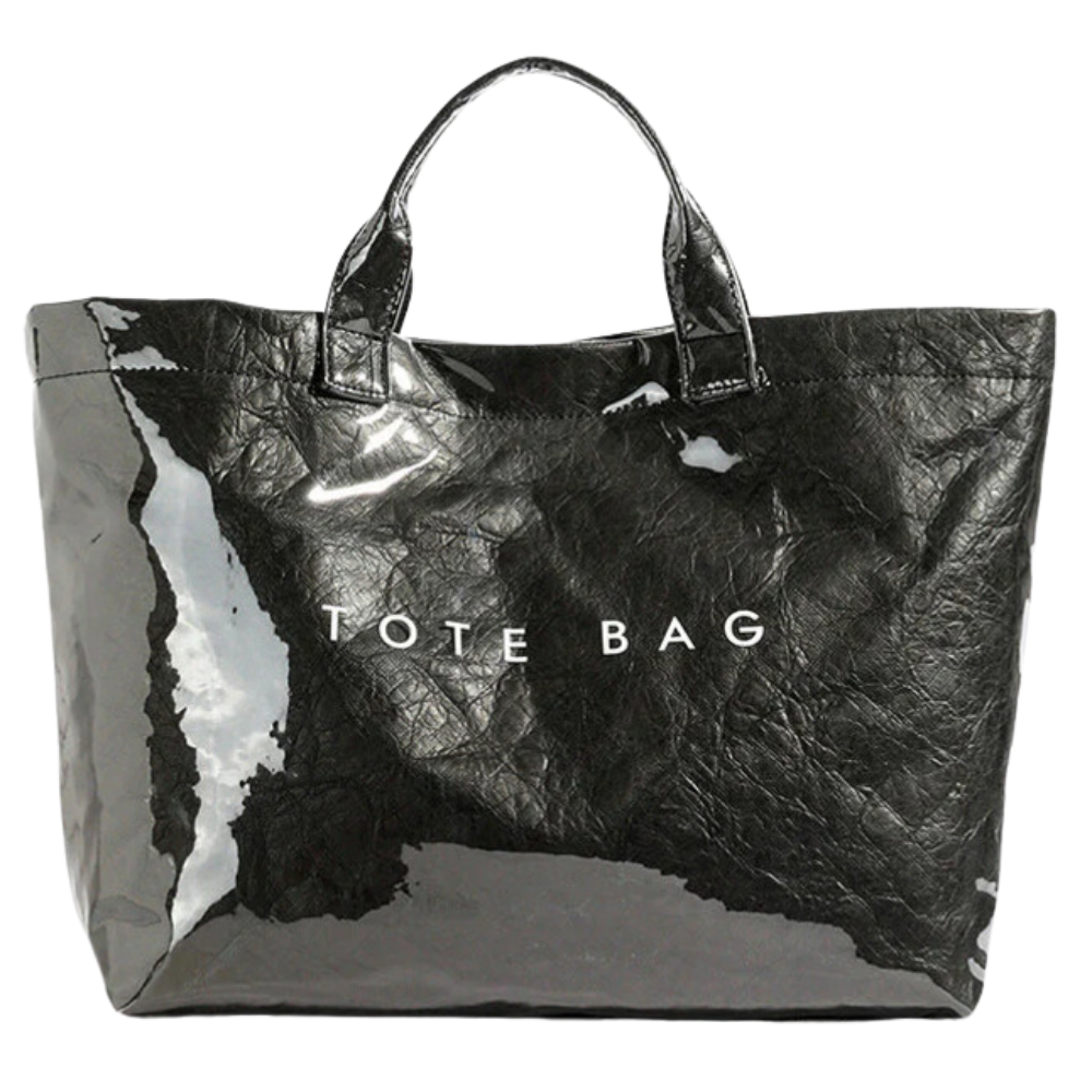 Bolso tote impermeable -Negro - Ozerty