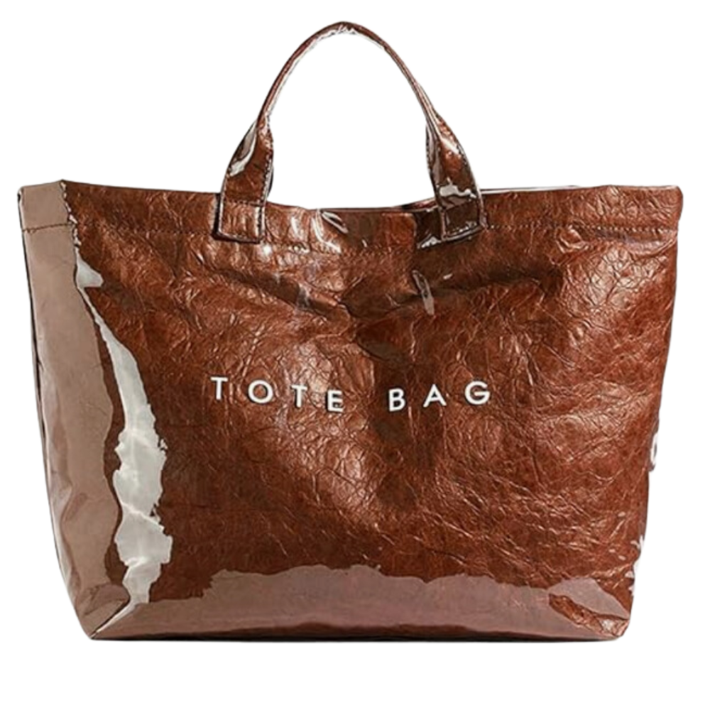 Bolso tote impermeable -Café - Ozerty