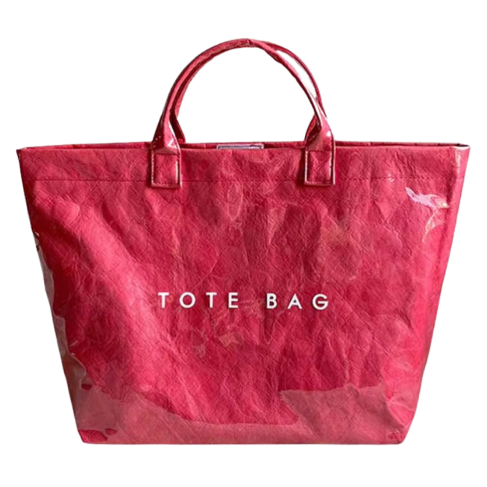 Bolso tote impermeable -Rosa chicle - Ozerty