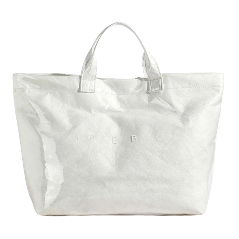 Bolso tote impermeable -Blanco - Ozerty