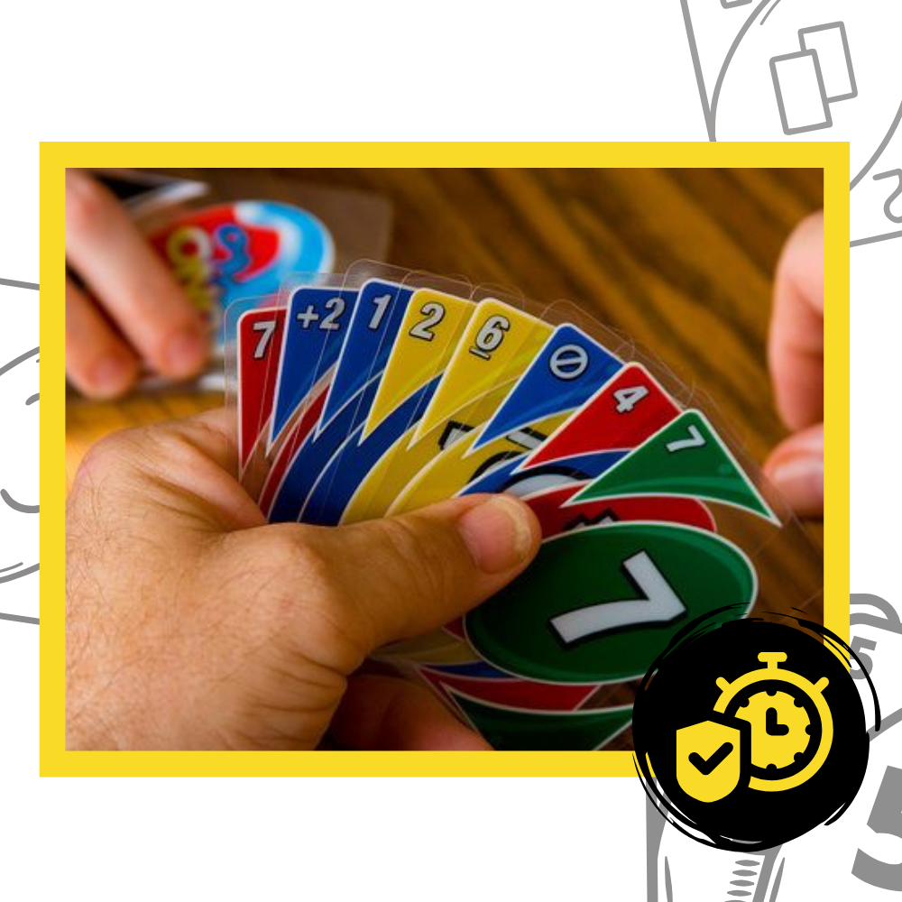 UNO versión clásica con cartas impermeables - Ozerty