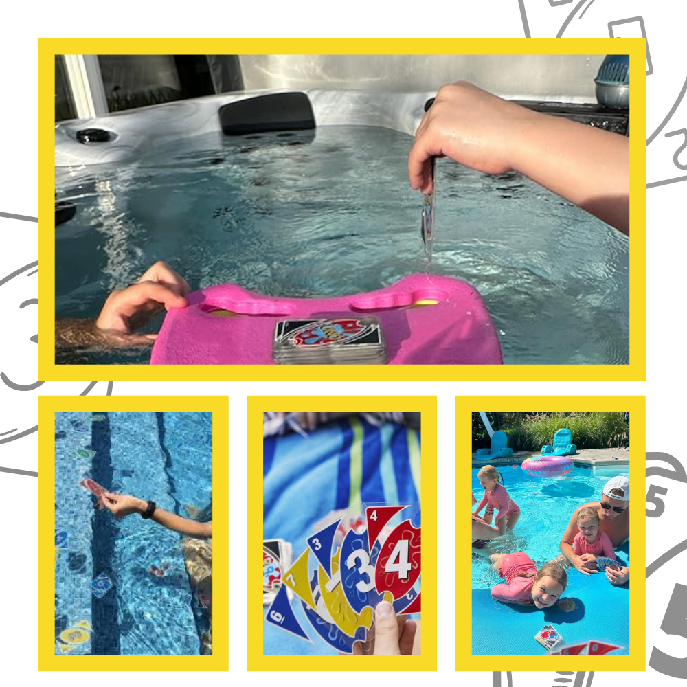 UNO versión clásica con cartas impermeables - Ozerty