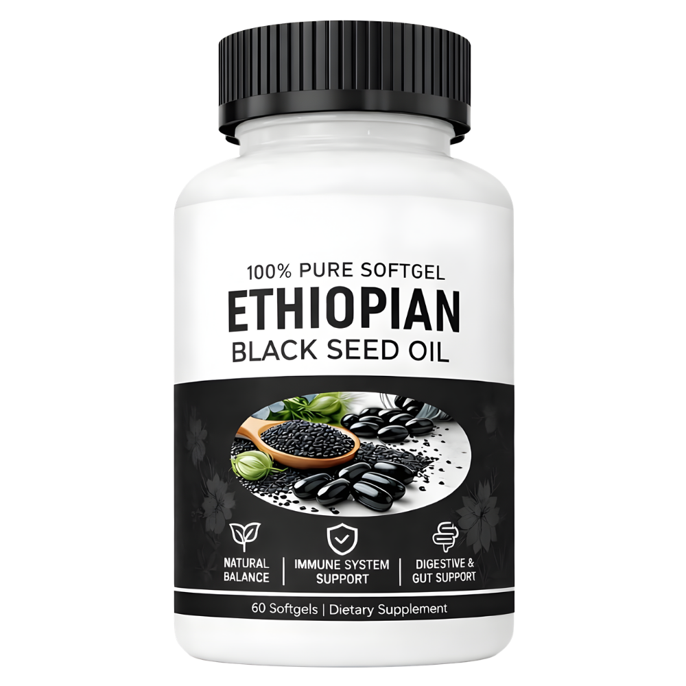 Cápsulas de aceite de semilla negra prensado en frío - Ozerty