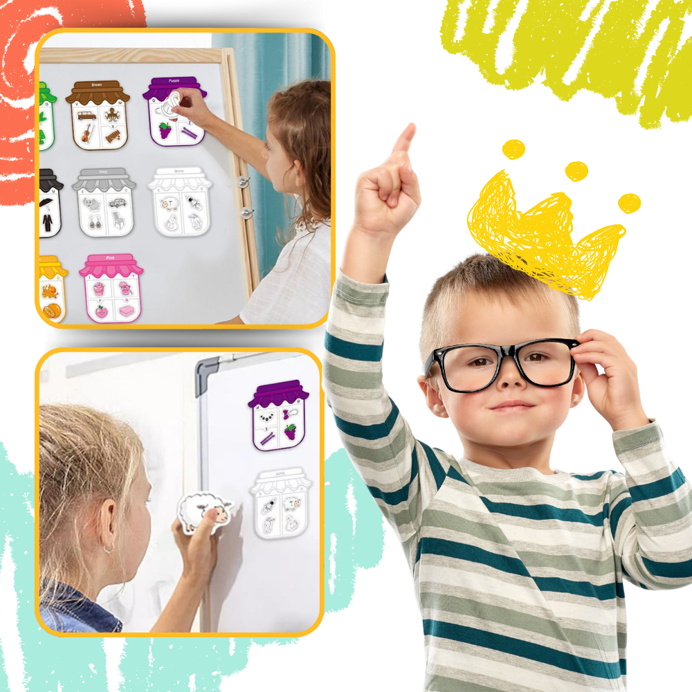 Imanes educativos de colores
- Ozerty