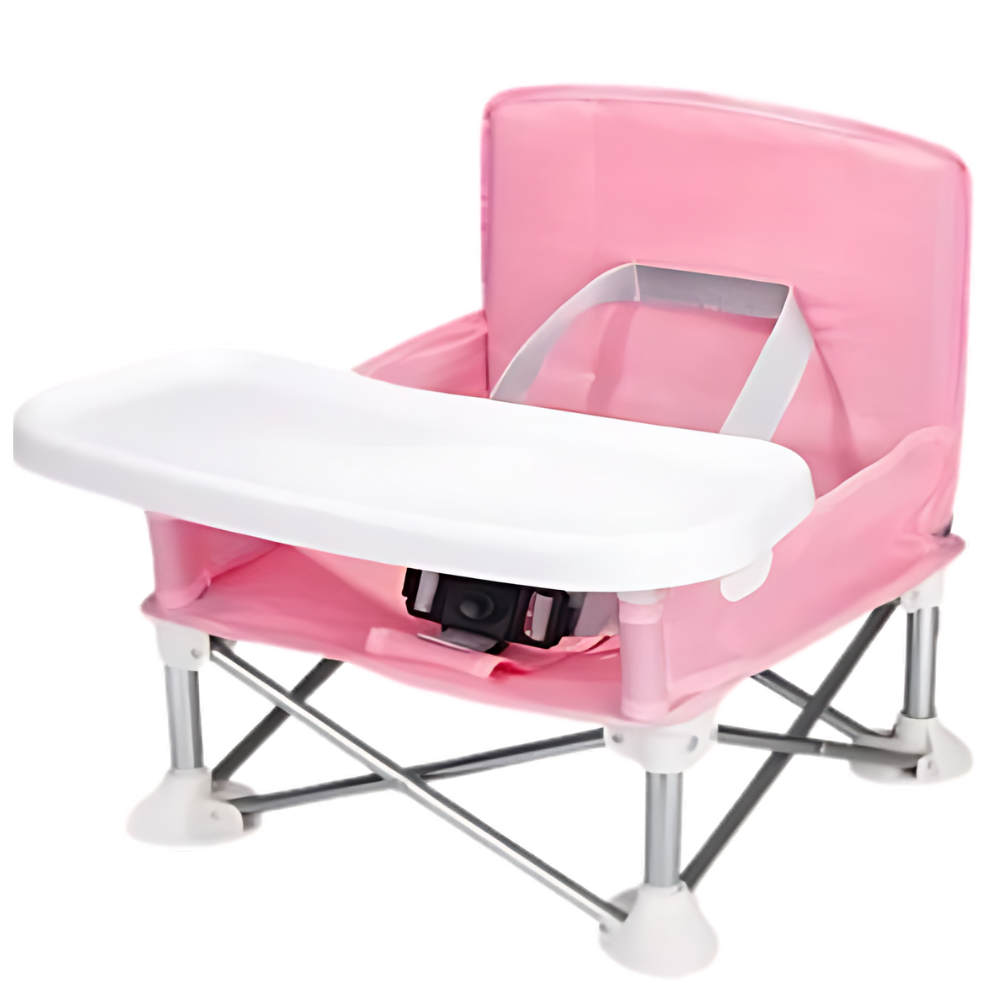 Silla plegable para niños -Rosa - Ozerty
