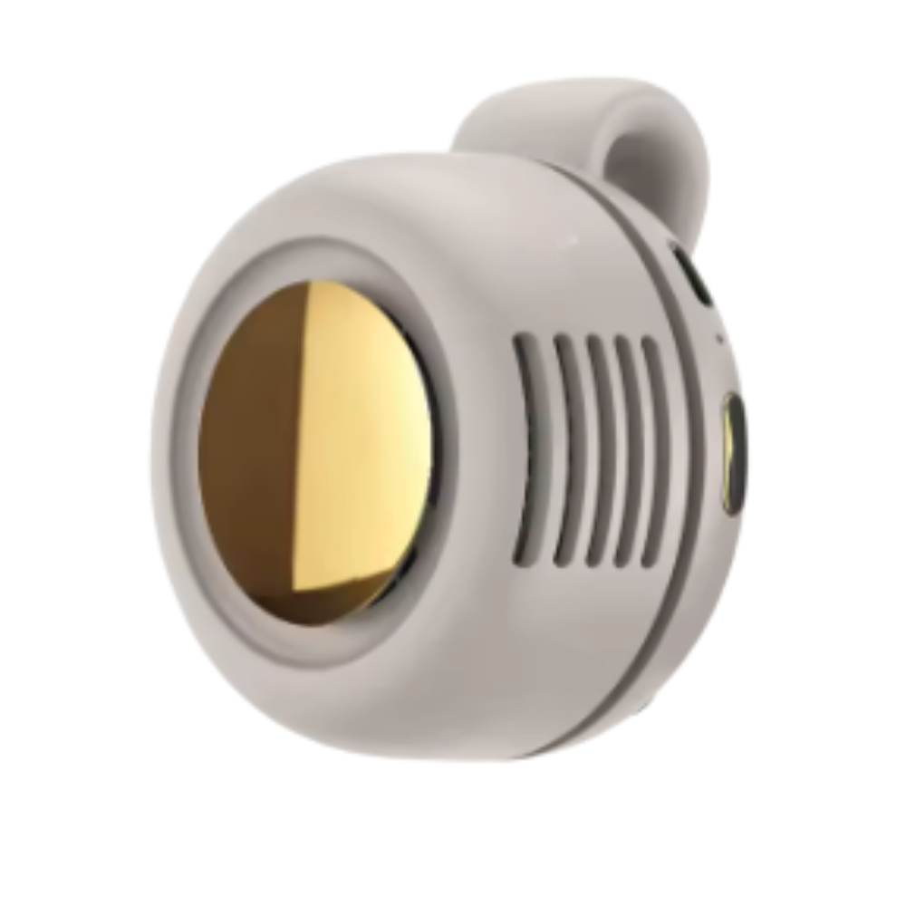 Ventilador de clip 360º, cómodo y discreto -Beige - Ozerty