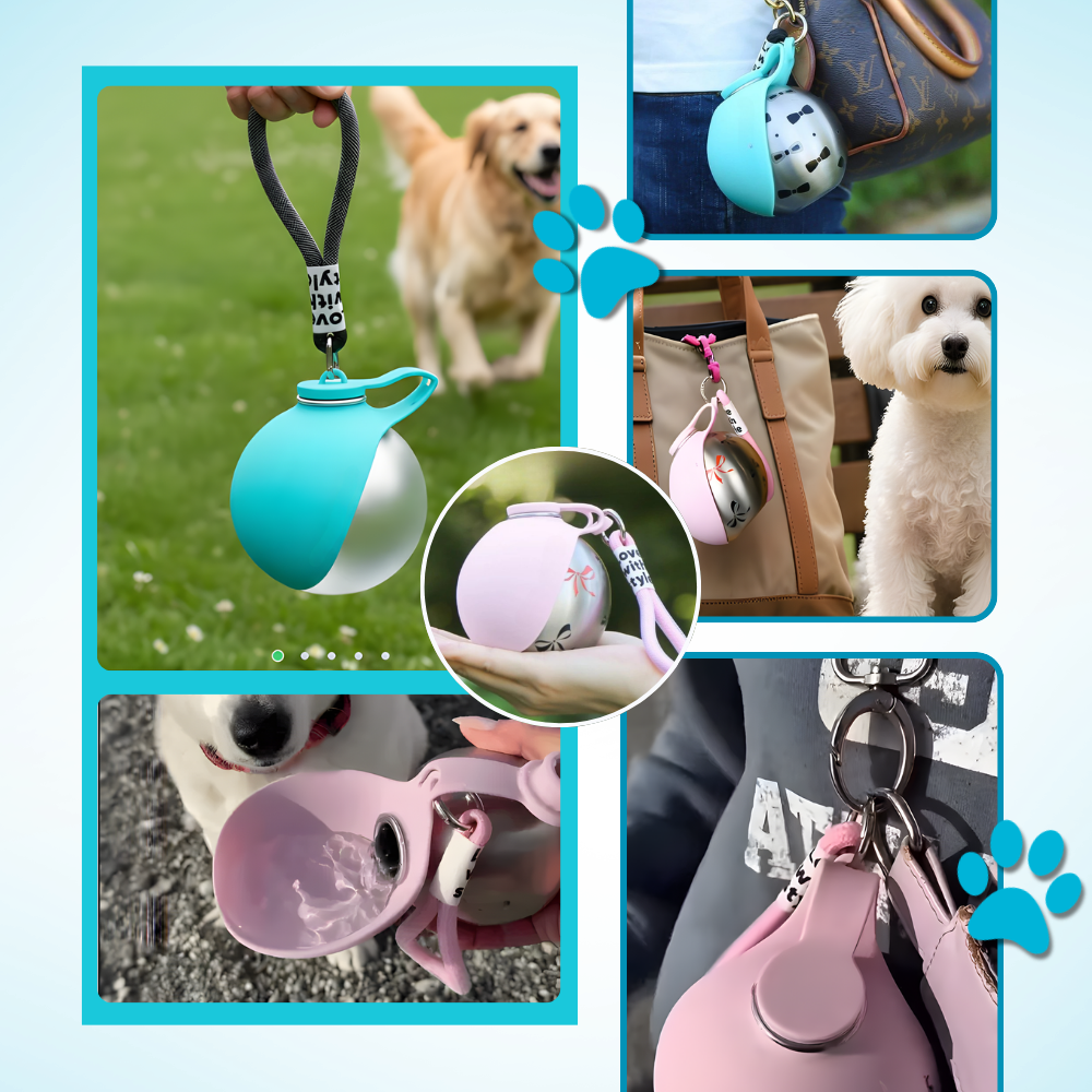 Práctica botella de agua para perros - Ozerty