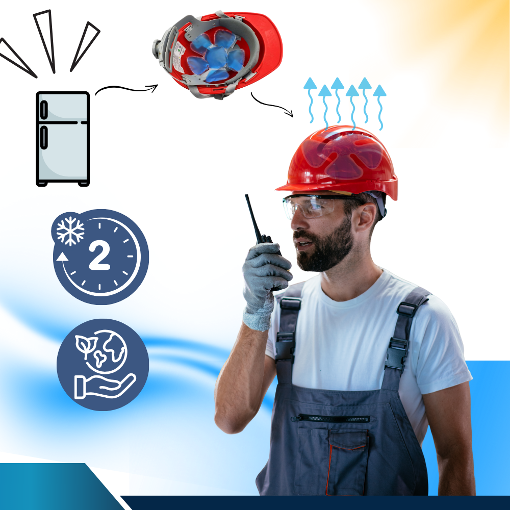 Almohadilla refrescante para el cuero cabelludo - Ozerty