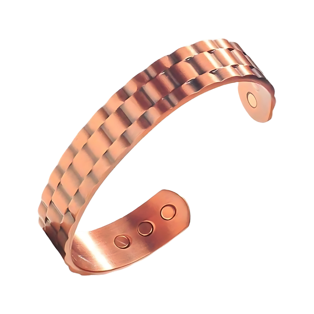 Pulsera de magnetoterapia de cobre -Oro rosa - Ozerty