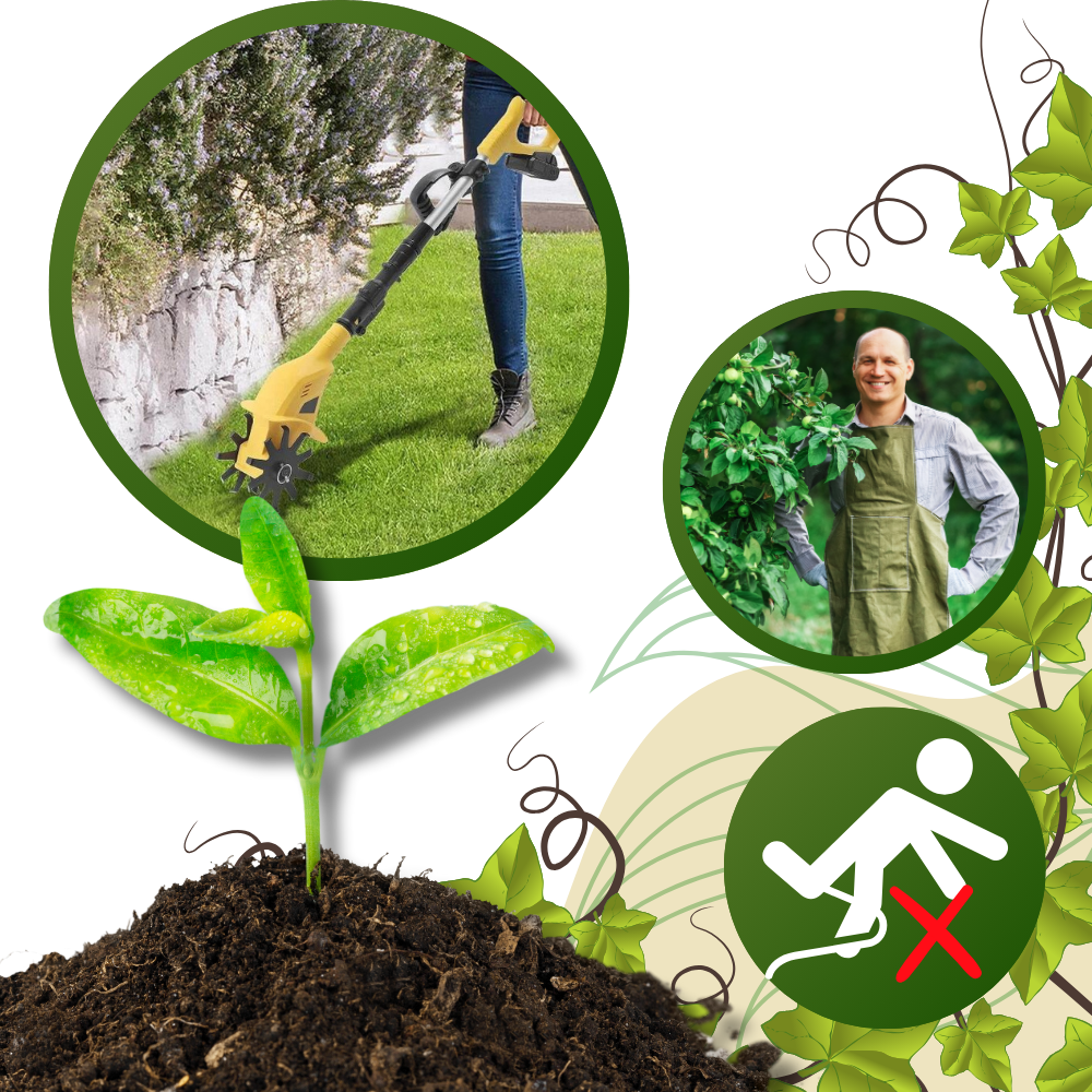 Cultivador eléctrico de alta velocidad sin cable
- Ozerty